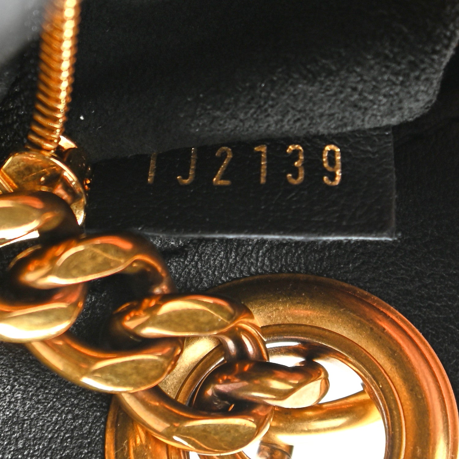 Louis Vuitton Calfskin New Wave Chain Tote Black 7 of 11