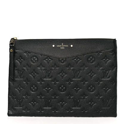 Louis Vuitton Empreinte Daily Pouch Black 1 of 7