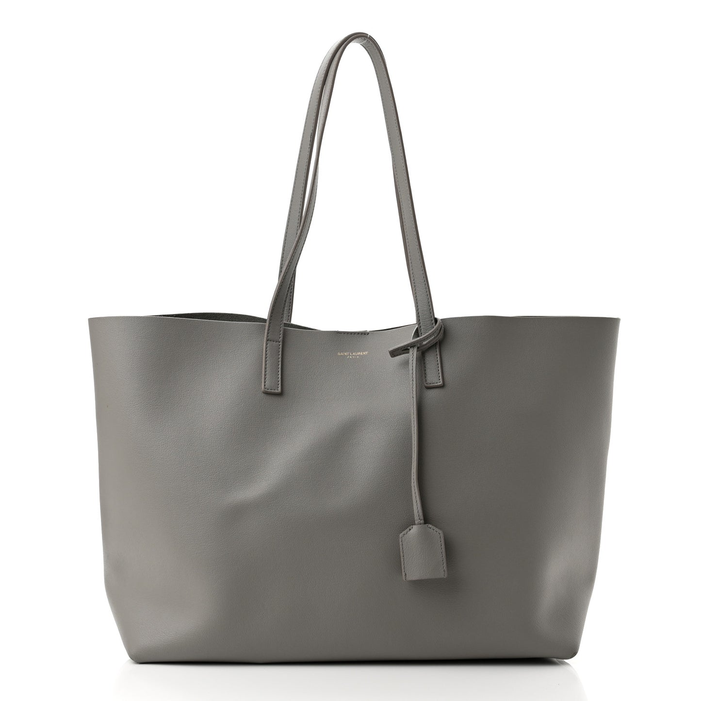Calfskin Large Shopping Tote Earth