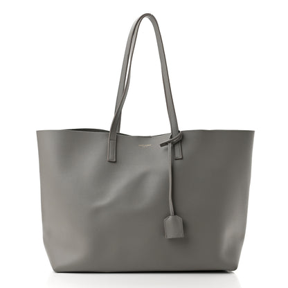 Saint Laurent Calfskin Large Shopping Tote Earth 2 of 10