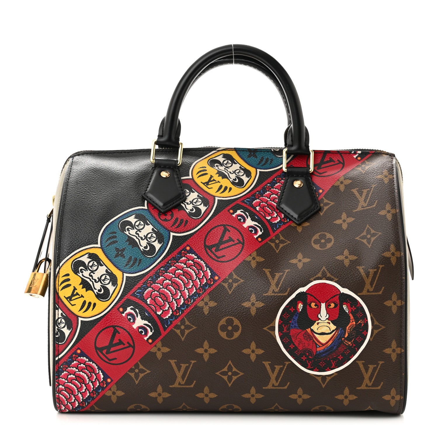 Louis Vuitton Monogram Kabuki Speedy 30 1 of 10