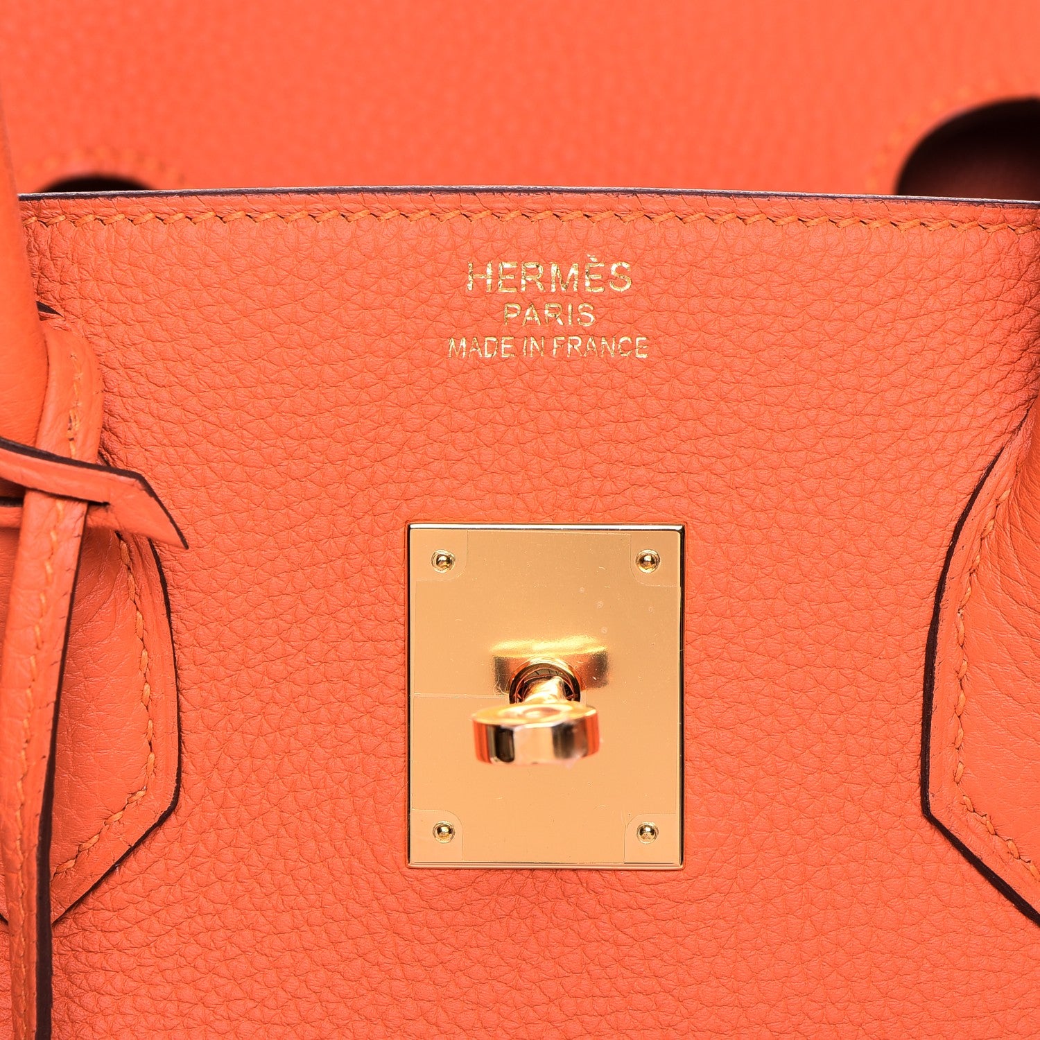 Hermes Togo Birkin 35 Feu 17 of 26