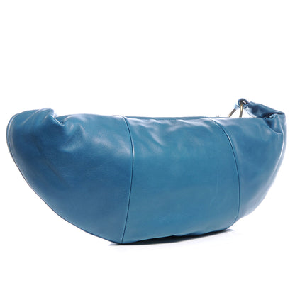 Chanel Lambskin Small Chain Hobo Turquoise 3 of 7