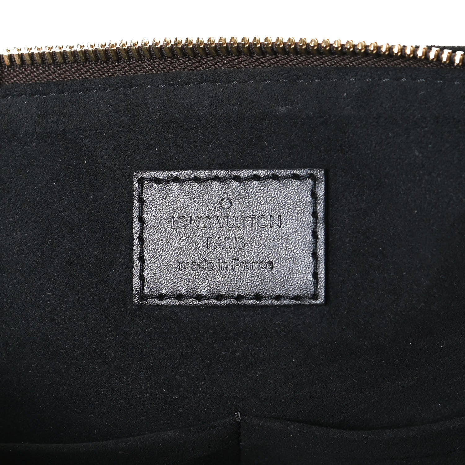 Louis Vuitton Monogram Flower Zipped Tote PM Black 5 of 11