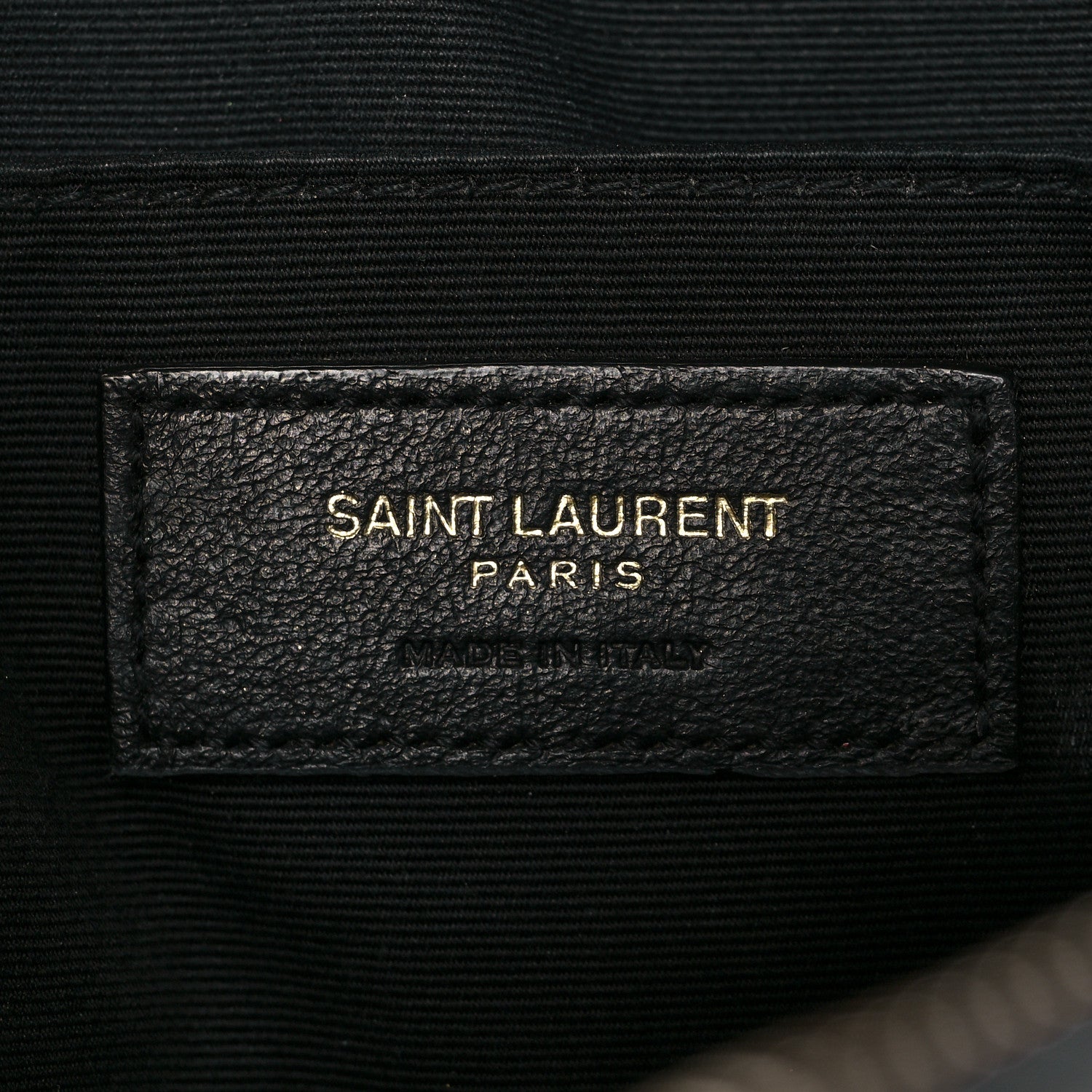 Saint Laurent Calfskin Matelasse Monogram Lou Camera Bag Black 10 of 21
