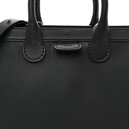 Chloe Grained Calfskin Small Edith Top Handle Bag Black 7 of 11