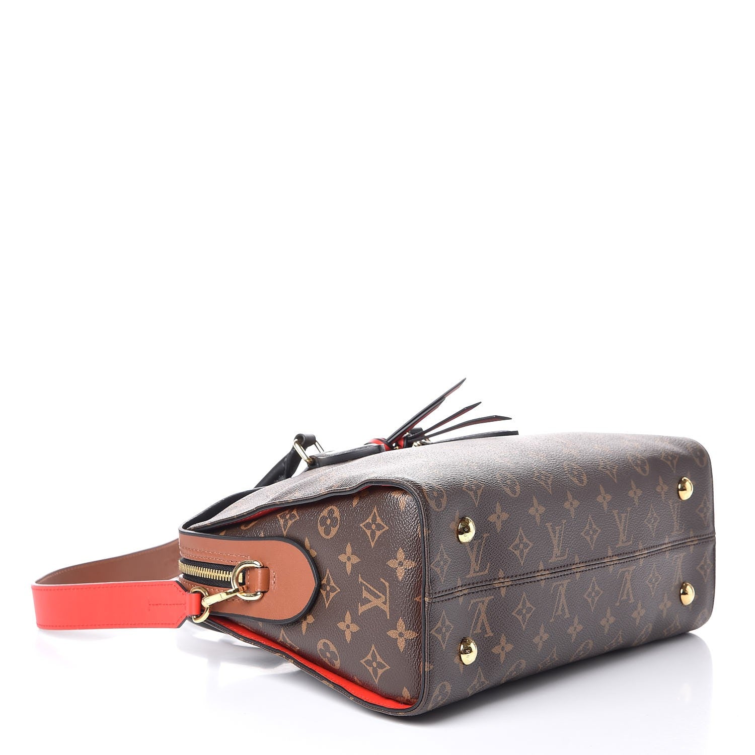 Louis Vuitton Monogram Tuileries Caramel Rouge 5 of 9