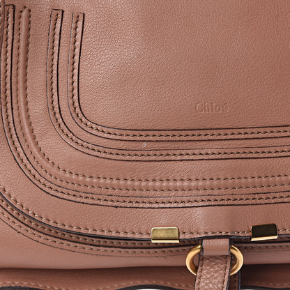 Chloe Calfskin Medium Marcie Satchel Nude 11 of 12