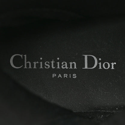 Christian Dior Neoprene Rubber Diorground Low Boots 38 Black 8 of 9