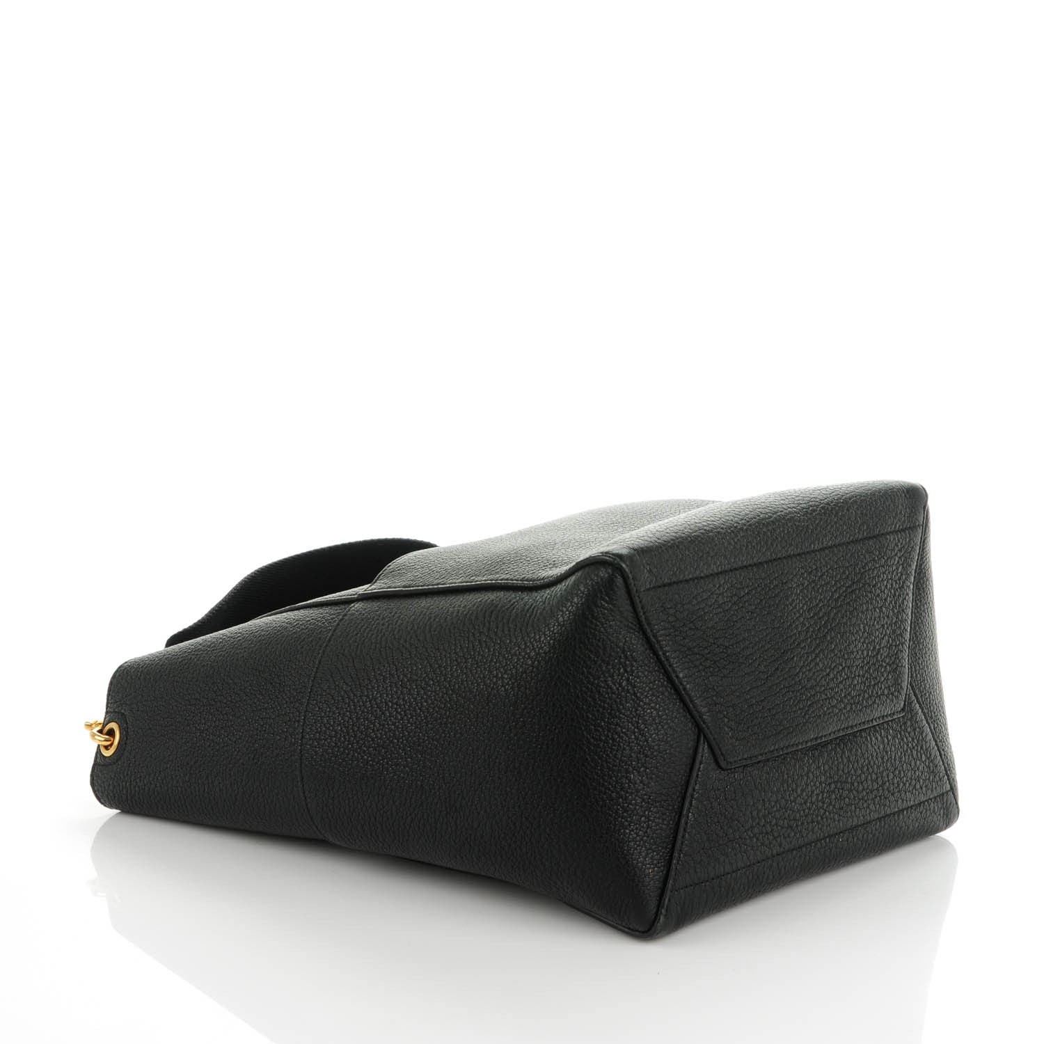 Celine Goatskin Sangle Bucket Bag Black 4 of 7