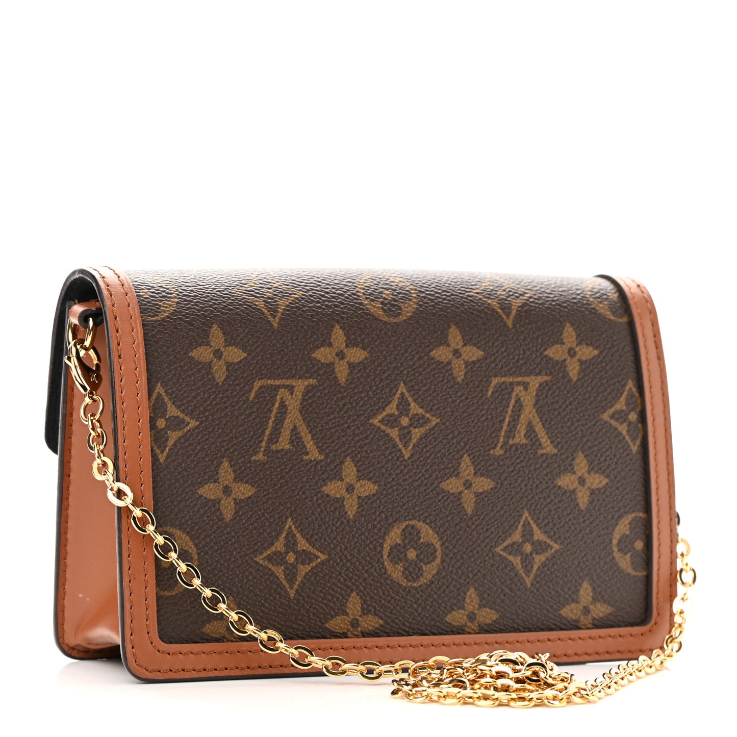 Reverse Monogram Dauphine Chain Wallet