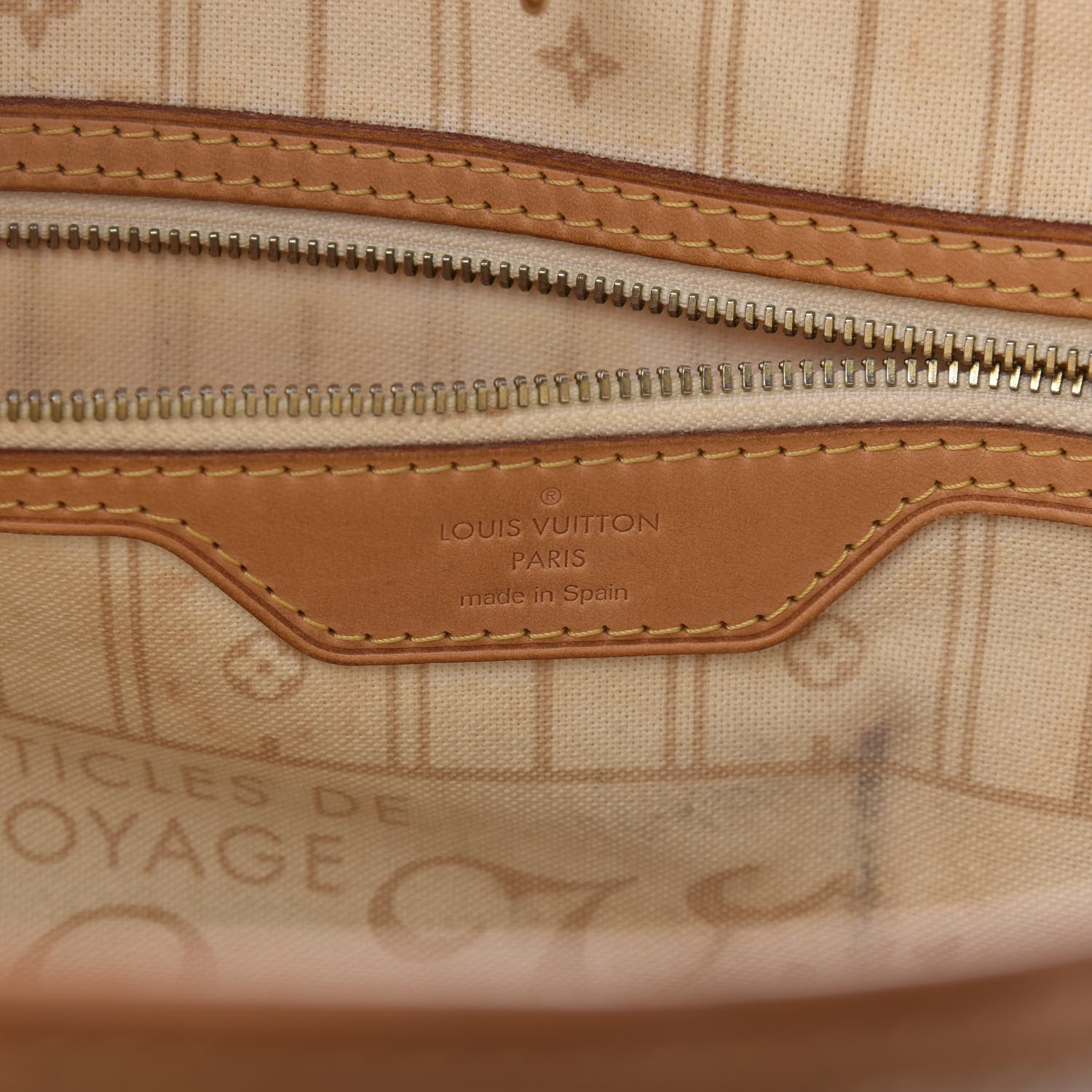 Louis Vuitton Damier Azur Neverfull MM 10 of 12