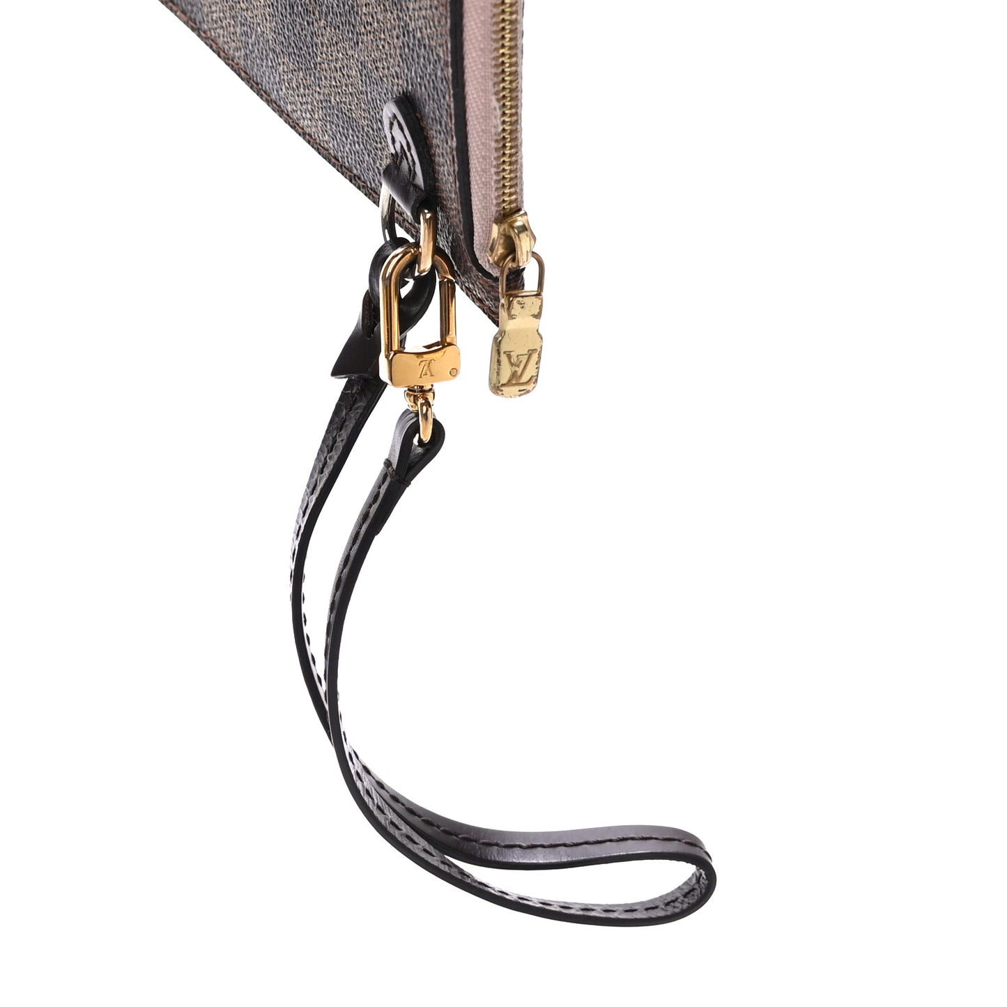 Damier Ebene Neverfull MM GM Pochette Rose Ballerine