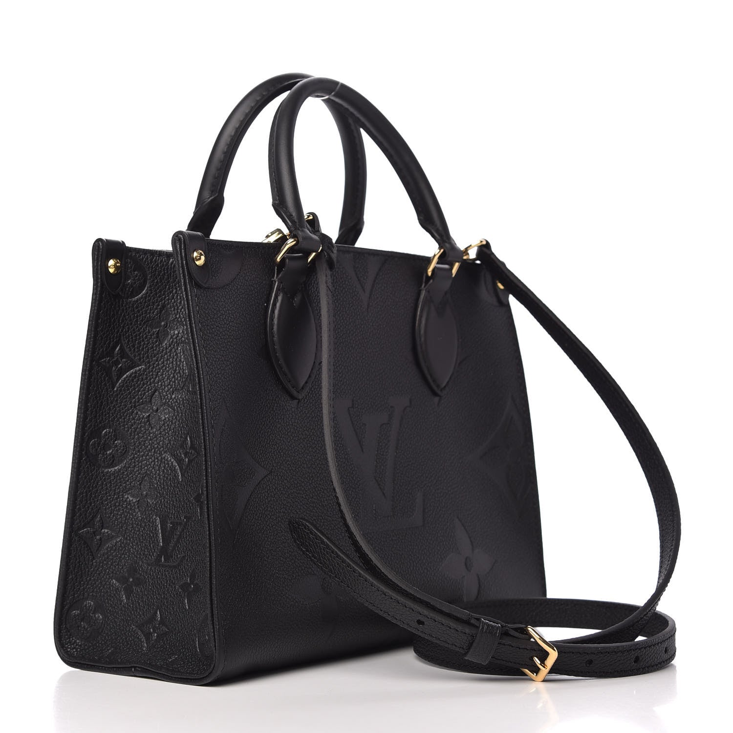 Louis Vuitton Empreinte Monogram Giant Onthego PM Black 3 of 8