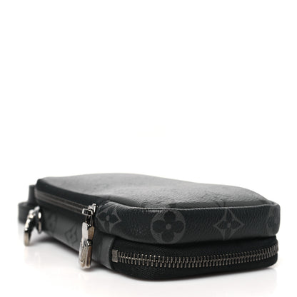 Louis Vuitton Monogram Eclipse Reverse Double Phone Pouch 4 of 10