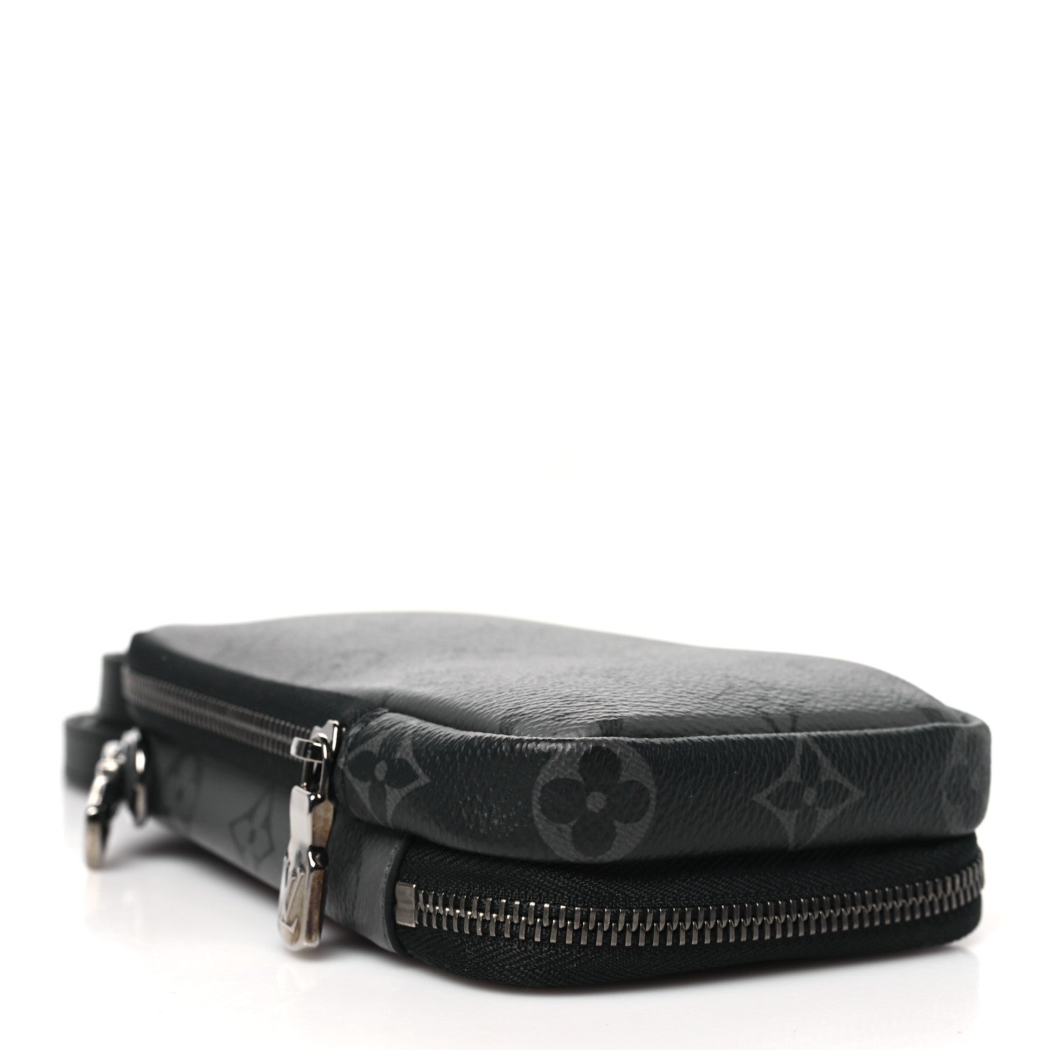 Louis Vuitton Monogram Eclipse Reverse Double Phone Pouch 1878141