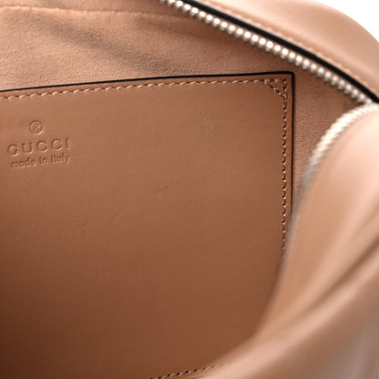 Gucci Calfskin Matelasse Aria Small GG Marmont Chain Shoulder Bag Camelia 8 of 12