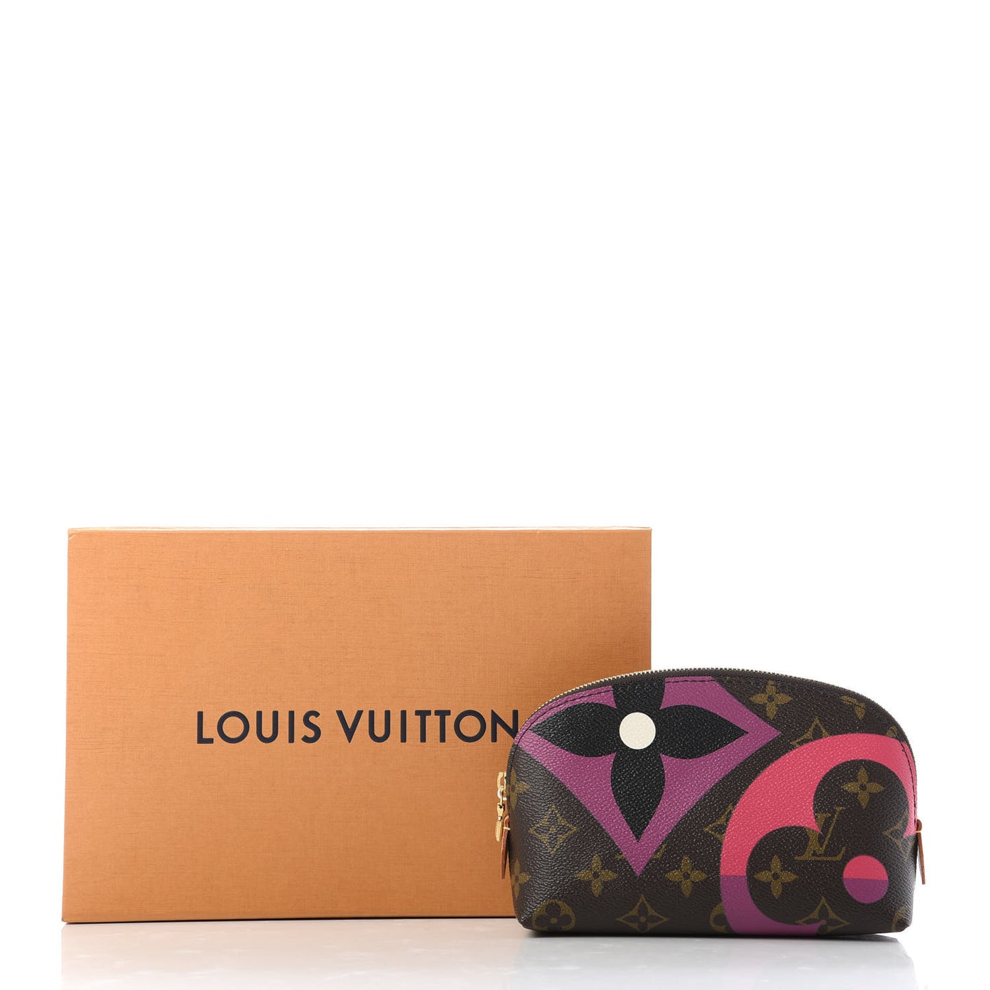 Monogram Game On Cosmetic Pouch