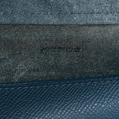 Celine Grained Calfskin Micro Belt Bag Washed Blue 6 of 10