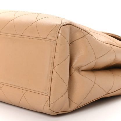 Chanel Caviar Stitched Shoulder Flap Bag Beige 10 of 13