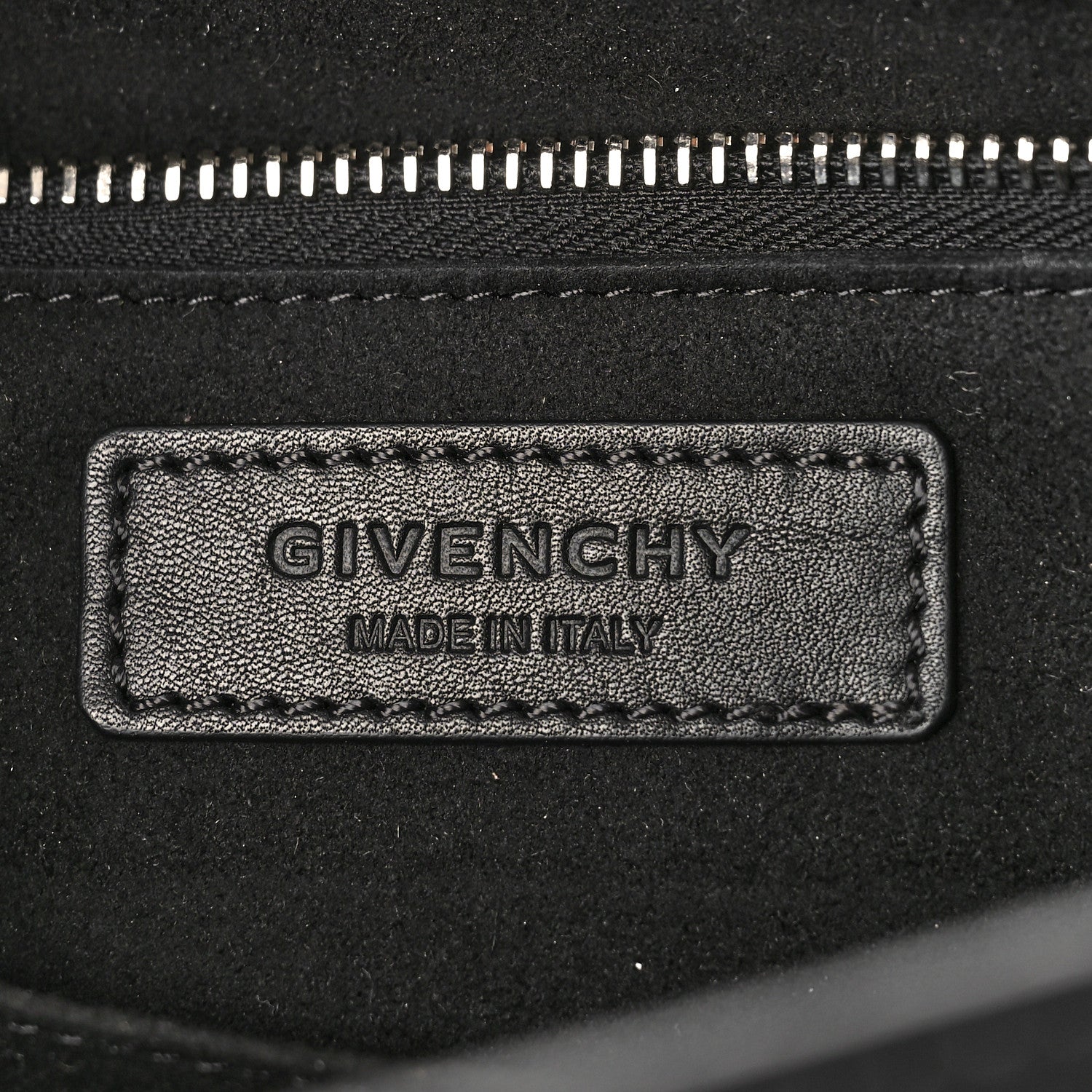 Givenchy Grained Calfskin Studded Small Shark Lock Satchel Black 6 of 8