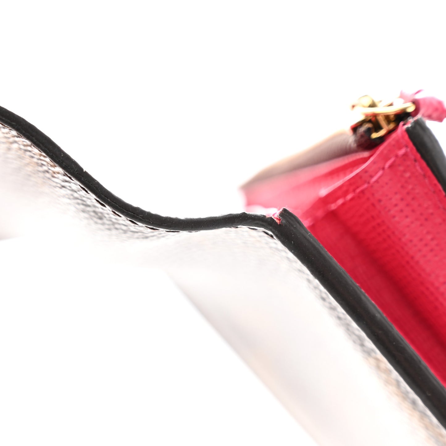 Monogram Rosalie Coin Purse Fuchsia