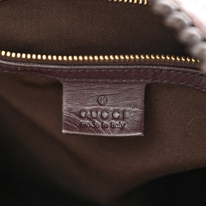 Gucci Guccissima Large Horsebit Chain Hobo Chocolate 6 of 11