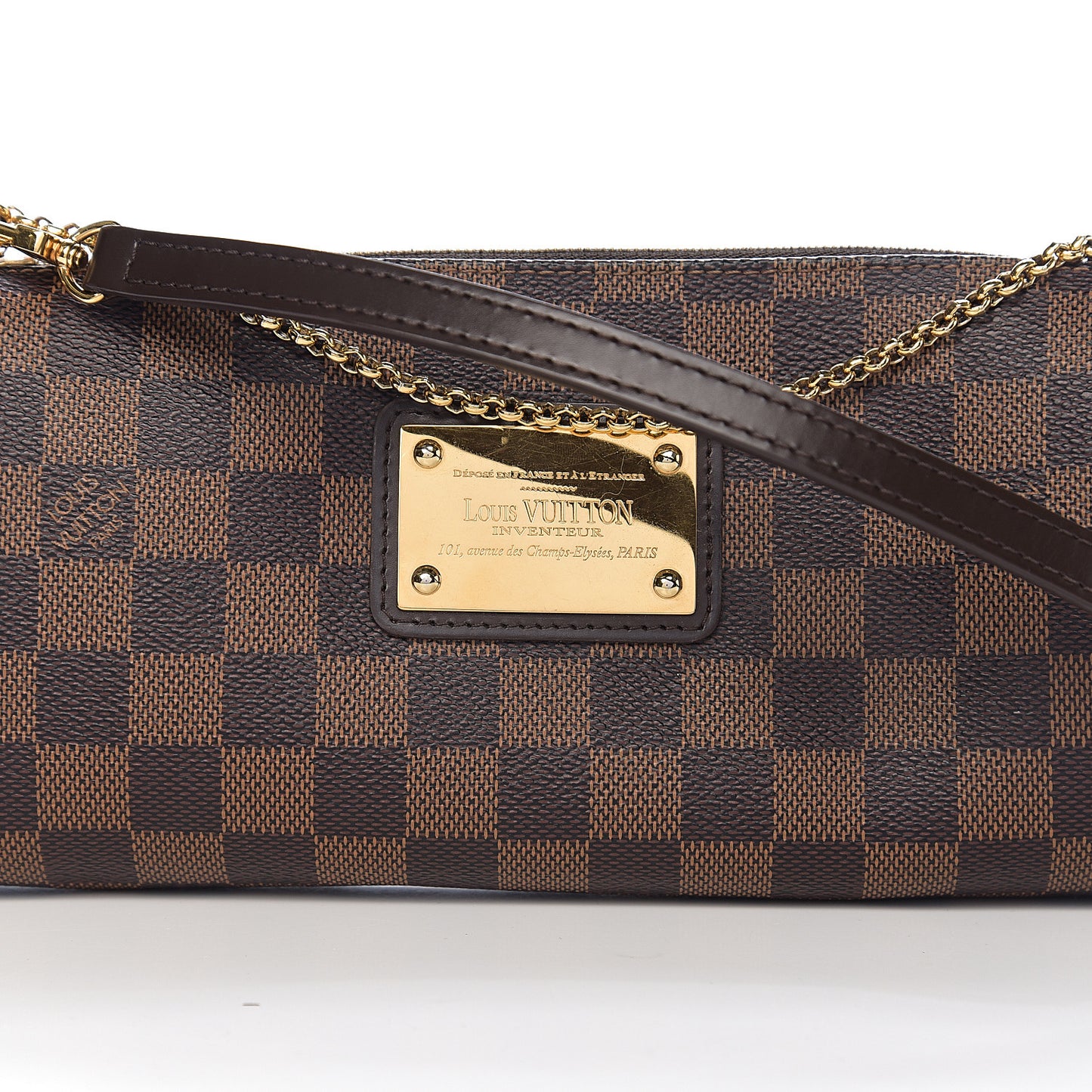 Damier Ebene Eva Clutch