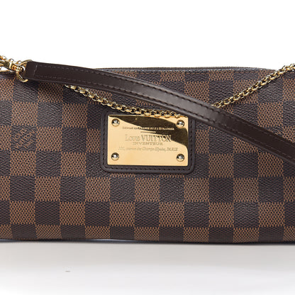 Louis Vuitton Damier Ebene Eva Clutch 9 of 9