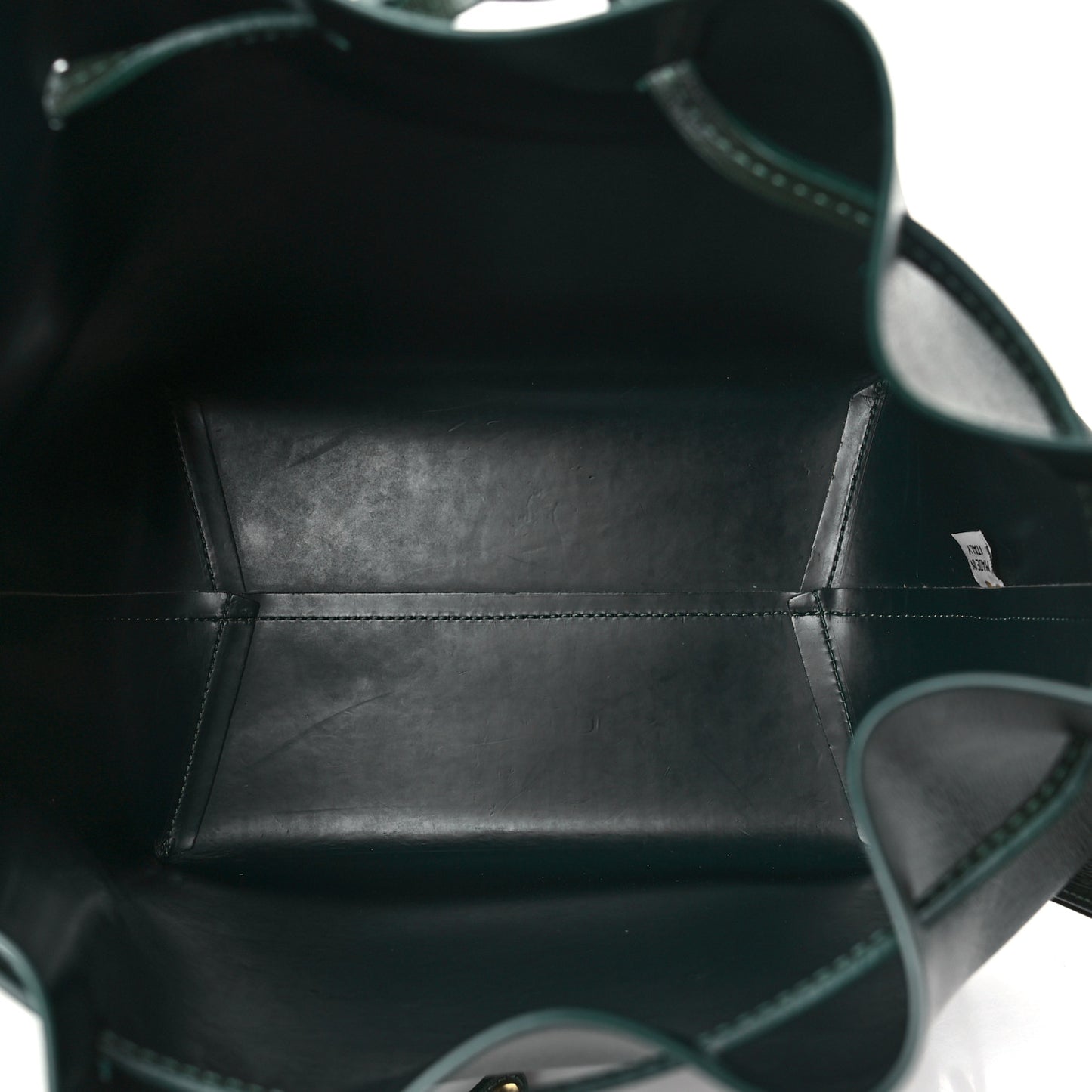 Saffiano Bucket Bag Moss
