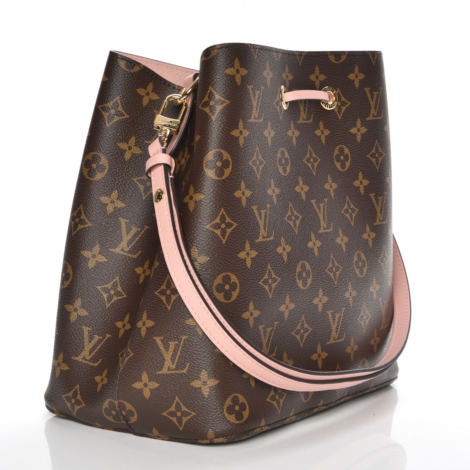 Louis Vuitton Monogram Neonoe MM Rose Poudre 3 of 9