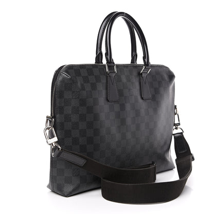 Louis Vuitton Damier Graphite Porte-Documents Jour 2 of 13