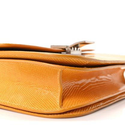 Celine Lizard Medium Classic Box Flap Bag Imperial 8 of 9