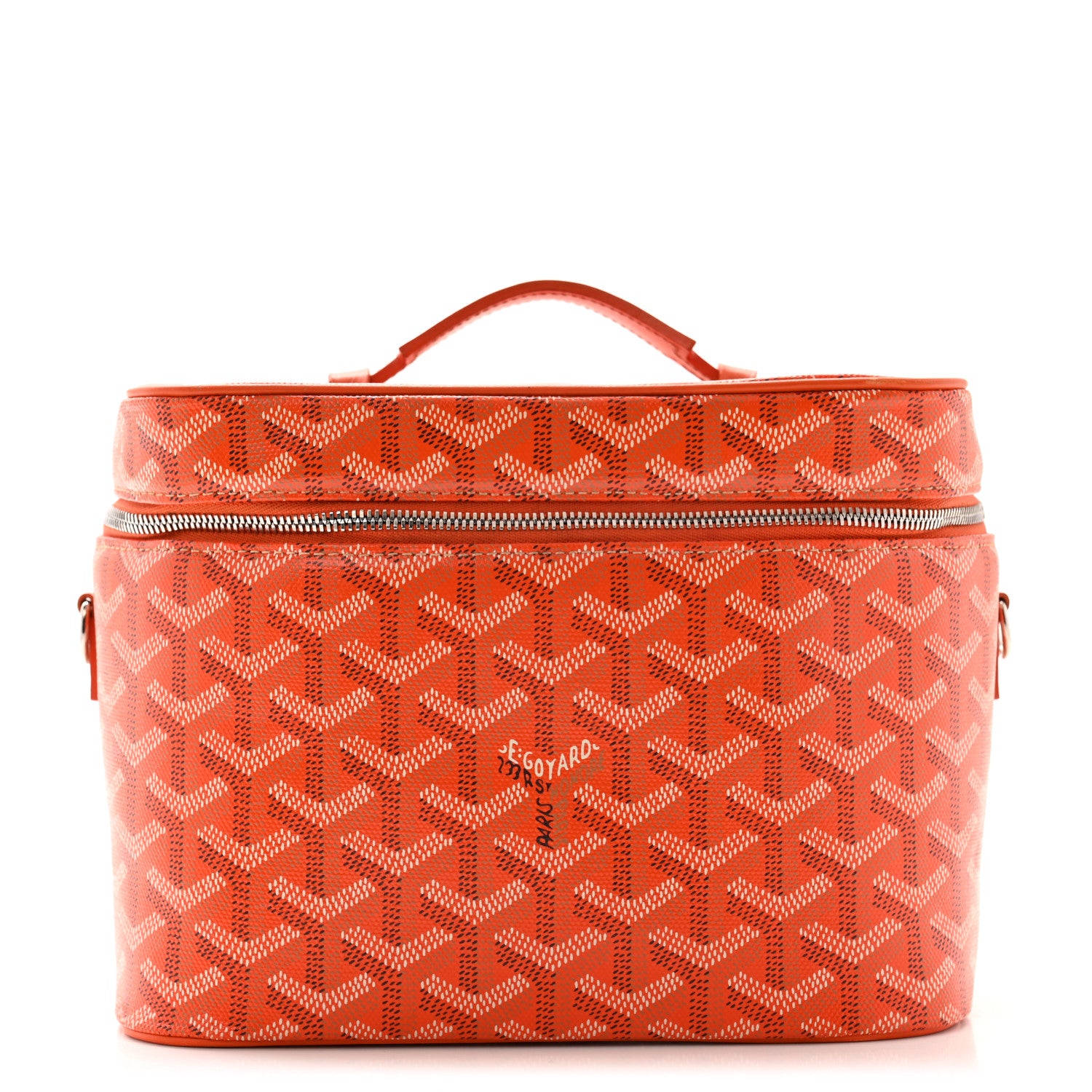 Goyard Goyardine Muse Vanity Case Orange 1 of 8