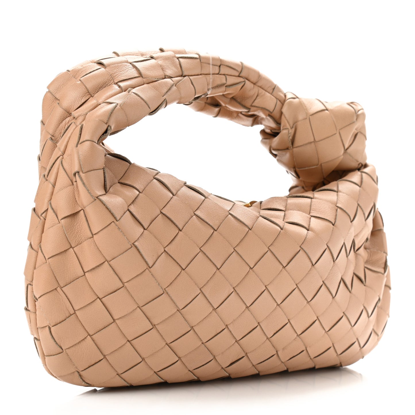 Nappa Intrecciato Mini Jodie Sandalwood