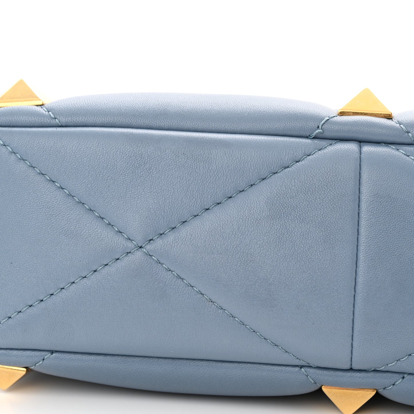 Nappa Large Roman Stud Shoulder Bag Niagara