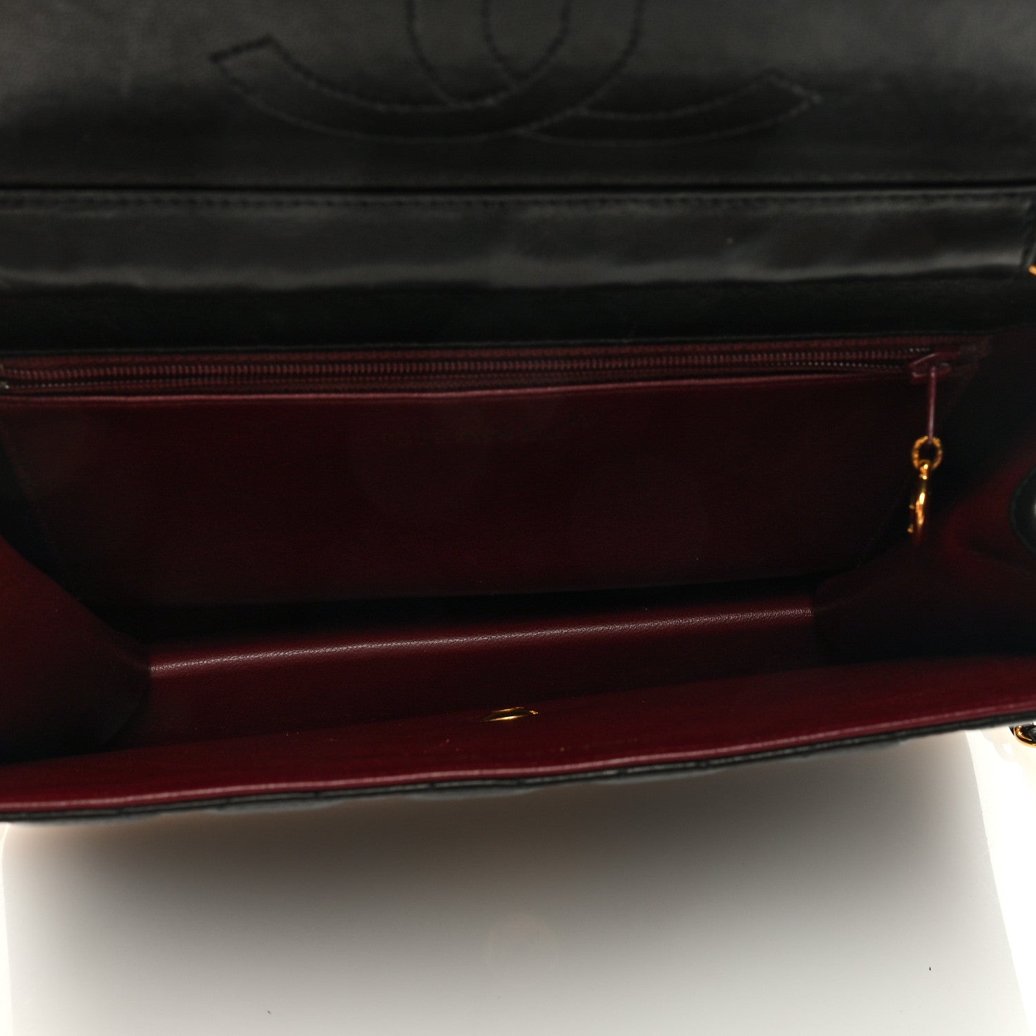 Chanel Lambskin Quilted Small Single Flap Black 5 of 9