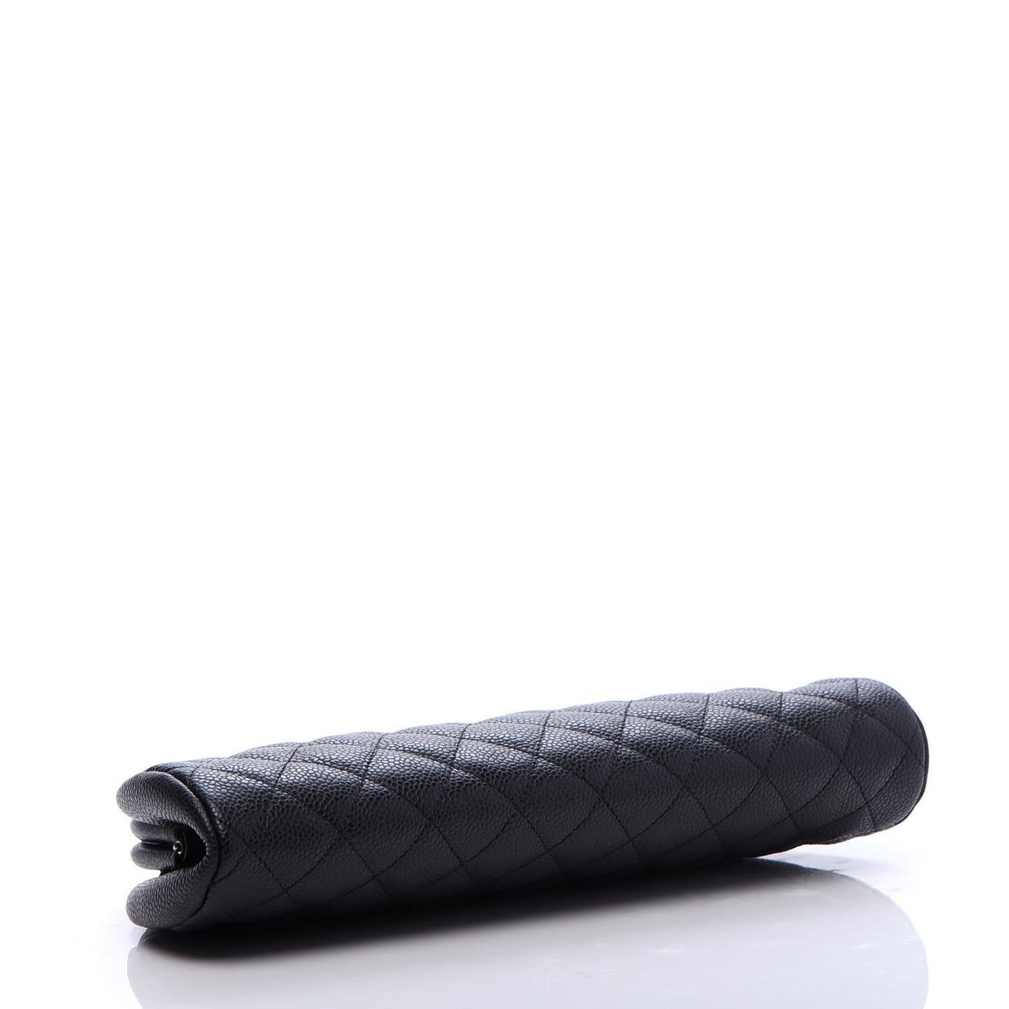 Caviar Quilted Timeless Clutch Black