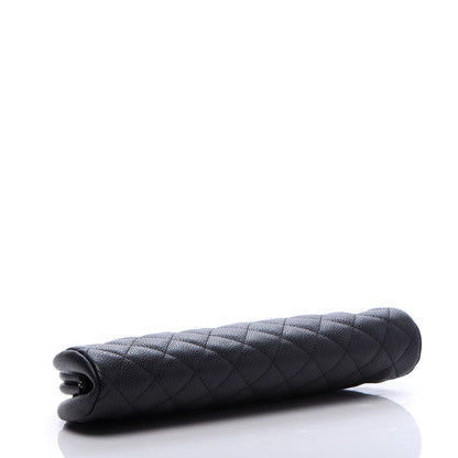 Chanel Caviar Quilted Timeless Clutch Black 4 of 9
