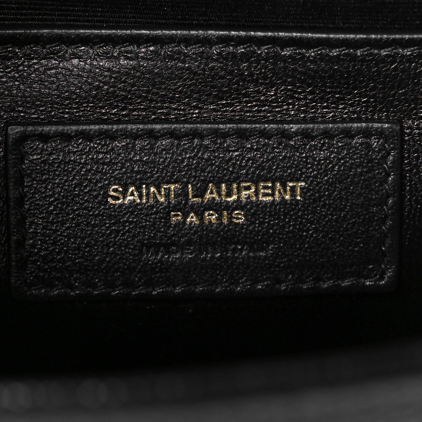Grain De Poudre Small Monogram Kate Satchel Black