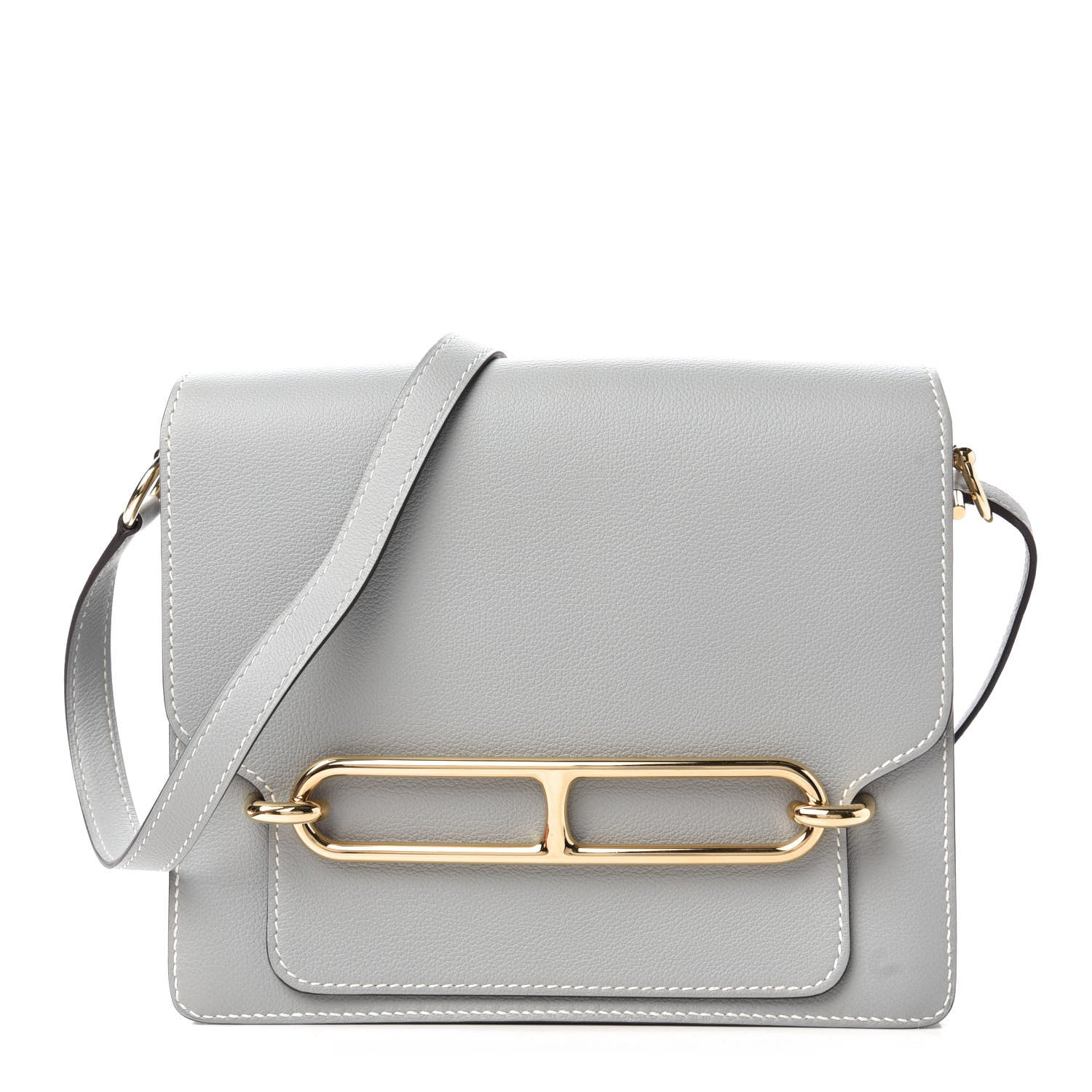 Hermes Evercolor Sac Roulis 23 Bleu Glacier 1 of 10