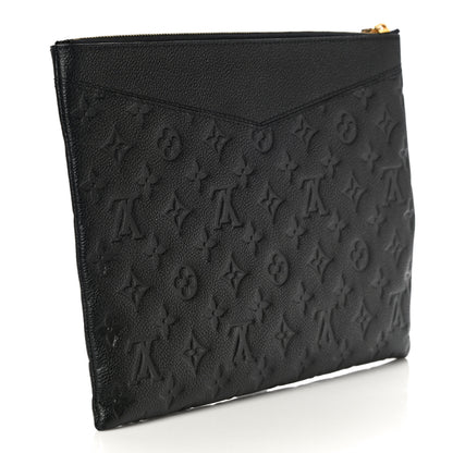Louis Vuitton Empreinte Daily Pouch Black 3 of 9