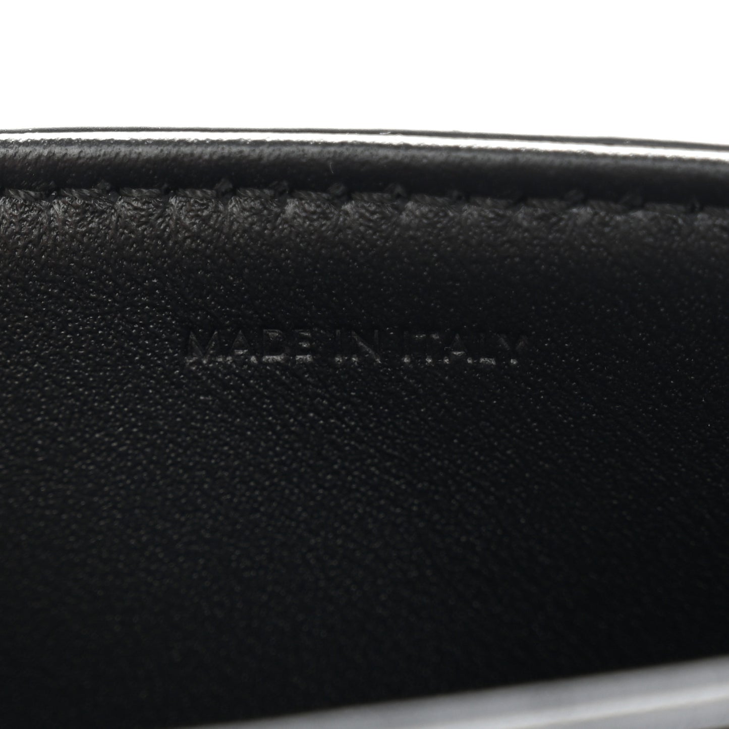 Shiny Calfskin Teen Triomphe Black