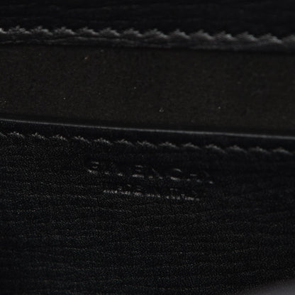 Givenchy Textured Calfskin Pandora Box Clutch Black 6 of 6