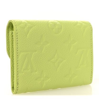 Louis Vuitton Empreinte Rosalie Coin Purse Zesty Lime 3 of 8