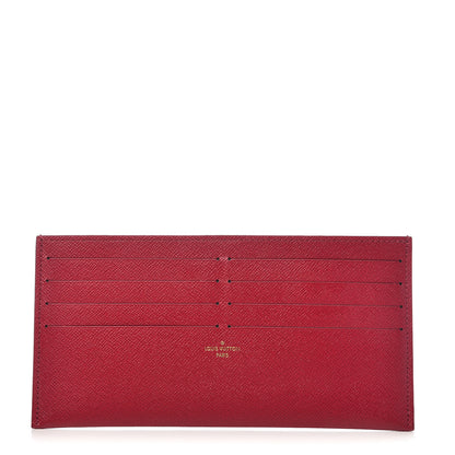 Louis Vuitton Calfskin Felicie Card Holder Insert Fuchsia 1 of 6