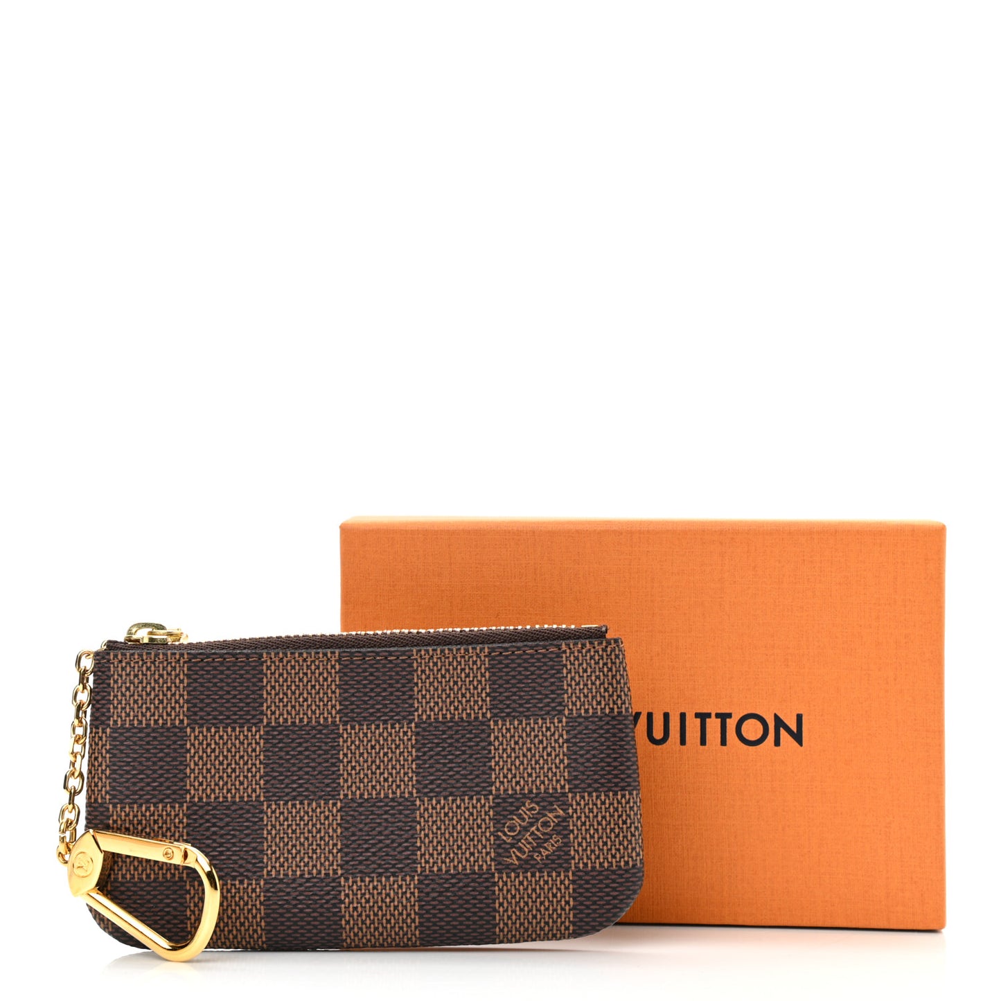 Damier Ebene Key Pouch