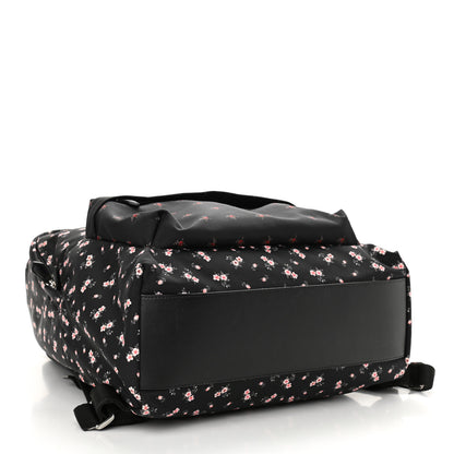 Givenchy Tech Twill Nylon Hibiscus Print Backpack Multicolor 4 of 9