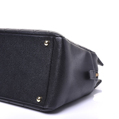 Chanel Caviar Quilted Petit Timeless Tote PTT Black 7 of 16