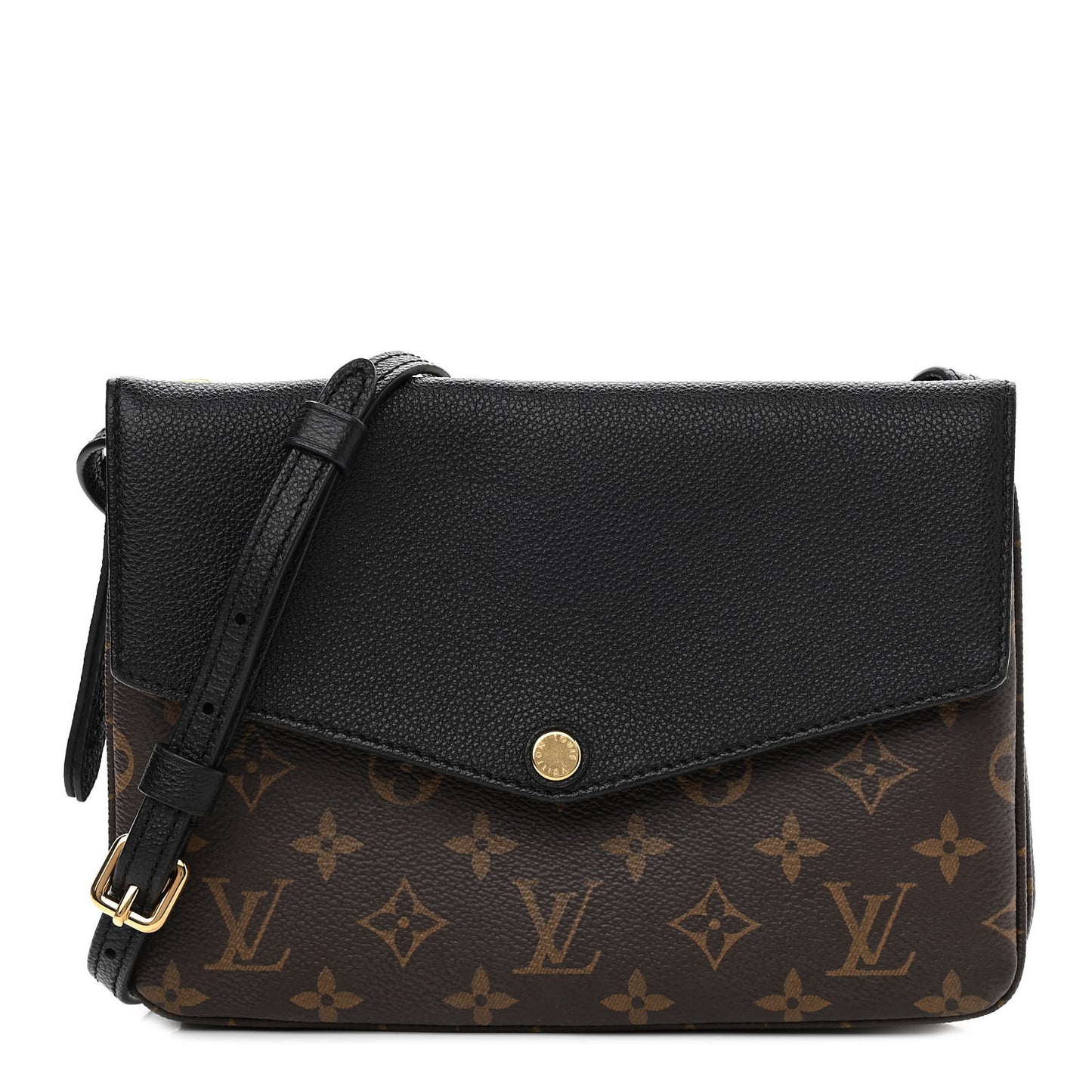 Monogram Twice Pochette Black